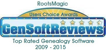 GenSoftReviews RootsMagic 2015