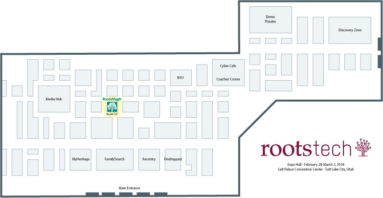 2018-RootsTech-Expo-Hall-Map